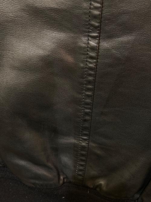 FAT（エフエーティー）FAT (エフエーティー) シープスキンボンバージャケット　F30921-JK16-AB ブラック サイズ:FATの古着・服飾アイテム