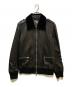 FAT（エフエーティー）の古着「シープスキンボンバージャケット　F30921-JK16-AB」｜ブラック