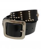 THE CRIMIEザ クライミー）の古着「CR レタード スタッズ ベルト」｜ブラック