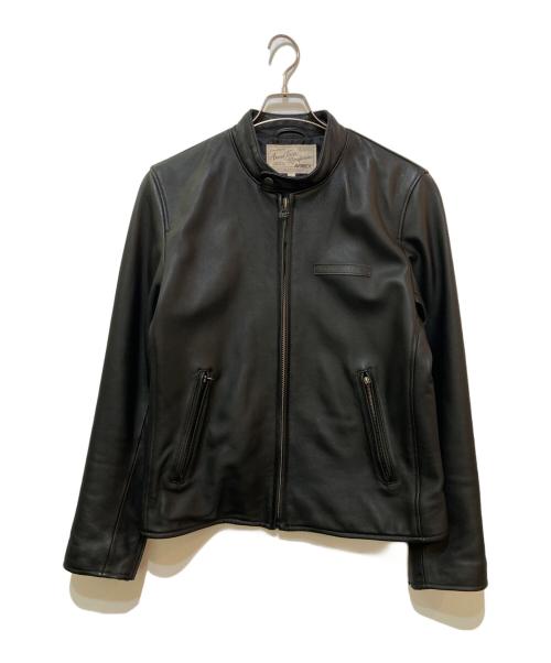 AVIREX（アヴィレックス）AVIREX (アヴィレックス) SHEEP SINGLE RIDERS　6191072 ブラック サイズ:Lの古着・服飾アイテム