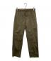 giab's ARCHIVIO（ジャブス アルキヴィオ）の古着「GUELFO イージーパンツ」｜オリーブ
