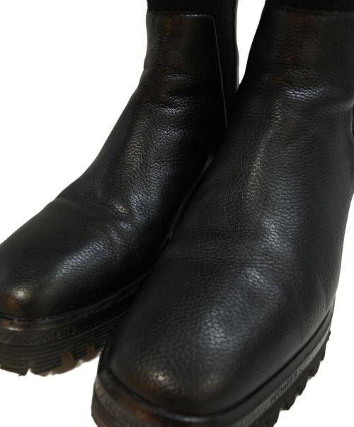 HOMERS（ホーマーズ）HOMERS (ホーマーズ) サイドゴアブーツ ブラック サイズ:37 1/2の古着・服飾アイテム
