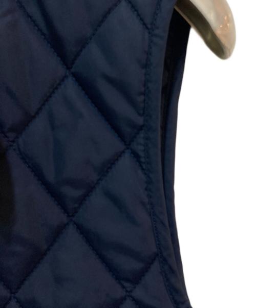 POLO RALPH LAUREN（ポロ・ラルフローレン）POLO RALPH LAUREN (ポロ・ラルフローレン) キルティングベスト ネイビー サイズ:XSの古着・服飾アイテム