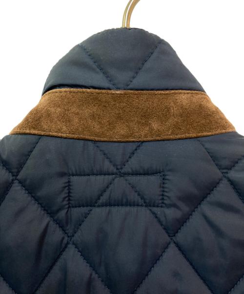 POLO RALPH LAUREN（ポロ・ラルフローレン）POLO RALPH LAUREN (ポロ・ラルフローレン) キルティングベスト ネイビー サイズ:XSの古着・服飾アイテム