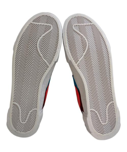 NIKE（ナイキ）NIKE (ナイキ) sacai (サカイ) KAWS (カウズ) Blazer Low レッド サイズ:28 未使用品の古着・服飾アイテム