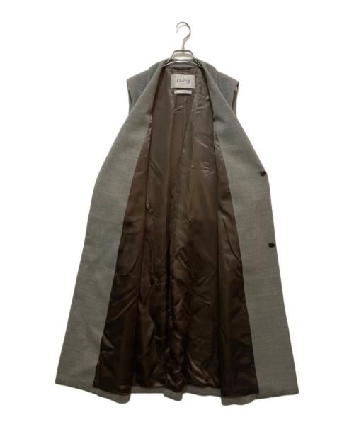 martinique（マルティニーク）martinique (マルティニーク) ロングジレコート グレー サイズ:不明(実寸をご参照下さい)の古着・服飾アイテム