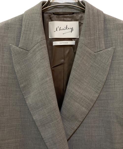 martinique（マルティニーク）martinique (マルティニーク) ロングジレコート グレー サイズ:不明(実寸をご参照下さい)の古着・服飾アイテム