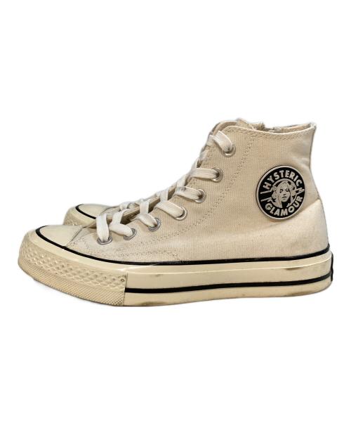 Hysteric Glamour（ヒステリックグラマー）Hysteric Glamour (ヒステリックグラマー) キャンバススニーカー ホワイト サイズ:24の古着・服飾アイテム
