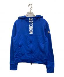 MONCLER（モンクレール）の古着「ジップアップパーカー」｜ブルー