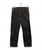 LEVI'Sリーバイス）の古着「先染め505 ブラックデニムパンツ」｜ブラック