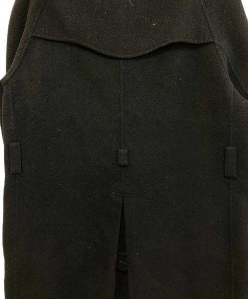 BURBERRY BLACK LABEL（バーバリーブラックレーベル）BURBERRY BLACK LABEL (バーバリーブラックレーベル) 裏地ノバチェックメルトンコート ブラック サイズ:Mの古着・服飾アイテム