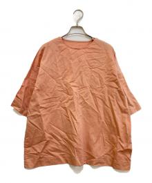 ARTS&SCIENCE（アーツアンドサイエンス）の古着「SH-button woven tee」｜ピンク