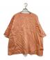 ARTS&SCIENCE（アーツアンドサイエンス）の古着「SH-button woven tee」｜ピンク
