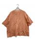 ARTS&SCIENCE (アーツアンドサイエンス) SH-button woven tee ピンク サイズ:1：10000円