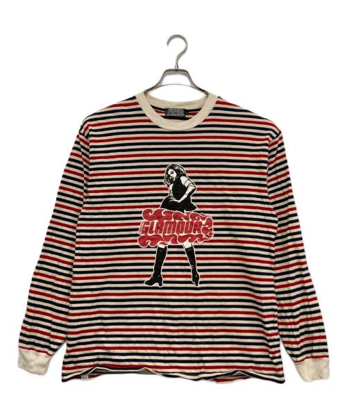 Hysteric Glamour（ヒステリックグラマー）Hysteric Glamour (ヒステリックグラマー) VIXEN GIRL Tシャツ ホワイト サイズ:Lの古着・服飾アイテム