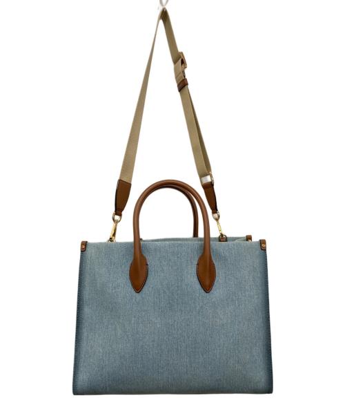 MICHAEL KORS（マイケル・コース）MICHAEL KORS (マイケル・コース) ミレラ ミディアム デニムトートバッグ インディゴの古着・服飾アイテム