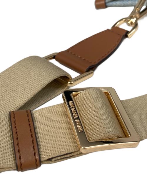 MICHAEL KORS（マイケル・コース）MICHAEL KORS (マイケル・コース) ミレラ ミディアム デニムトートバッグ インディゴの古着・服飾アイテム