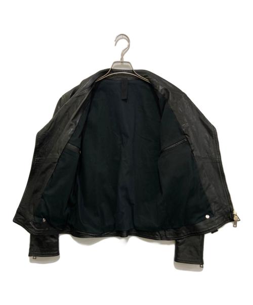 MUSHER（マーシャー）MUSHER (マーシャー) ダブルライダースジャケット　MMU7ES4064 ブラック サイズ:２の古着・服飾アイテム