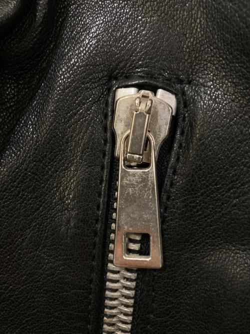 MUSHER（マーシャー）MUSHER (マーシャー) ダブルライダースジャケット　MMU7ES4064 ブラック サイズ:２の古着・服飾アイテム