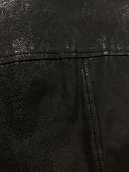 MUSHER（マーシャー）MUSHER (マーシャー) ダブルライダースジャケット　MMU7ES4064 ブラック サイズ:２の古着・服飾アイテム