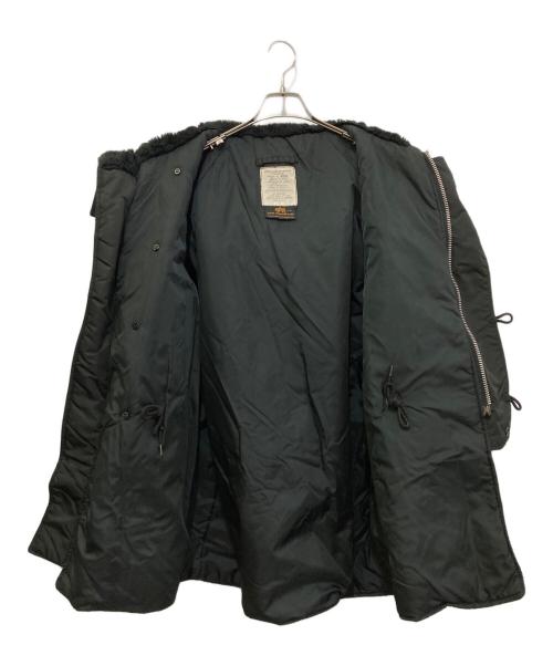 ALPHA（アルファ）ALPHA (アルファ) N-3Bタイプコート ブラック サイズ:Mediumの古着・服飾アイテム