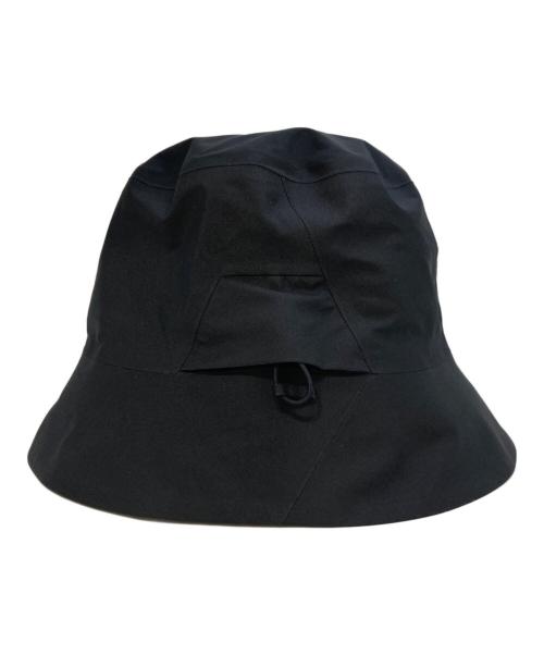 ARC'TERYX VEILANCE（アークテリクス ヴェイランス）ARC'TERYX VEILANCE (アークテリクス ヴェイランス) GORE-TEX BUCKET HAT ブラック サイズ:60cmの古着・服飾アイテム