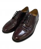 COLE HAANコールハーン）の古着「キャップトゥシューズ」｜ブラウン