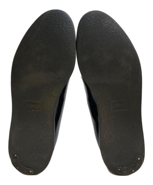 UFCW（ユーエフシーダブリュー）UFCW (ユーエフシーダブリュー) 外羽根 レザーシューズ ブラック サイズ:実寸参照の古着・服飾アイテム