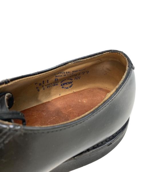 UFCW（ユーエフシーダブリュー）UFCW (ユーエフシーダブリュー) 外羽根 レザーシューズ ブラック サイズ:実寸参照の古着・服飾アイテム