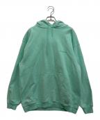 BALENCIAGAバレンシアガ）の古着「ロゴ刺繍パーカー　600583 TLVB8」｜グリーン