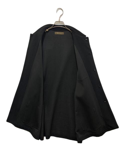 Y's for men（ワイズフォーメン）Y's for men (ワイズフォーメン) 90's ロング丈ニットジャケット ブラック サイズ:サイズ表記なしの古着・服飾アイテム