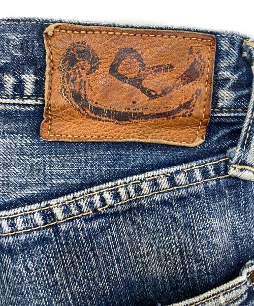 45R（フォーティファイブ・アール）45R (フォーティファイブ・アール) ダメージ加工デニムパンツ インディゴ サイズ:34の古着・服飾アイテム