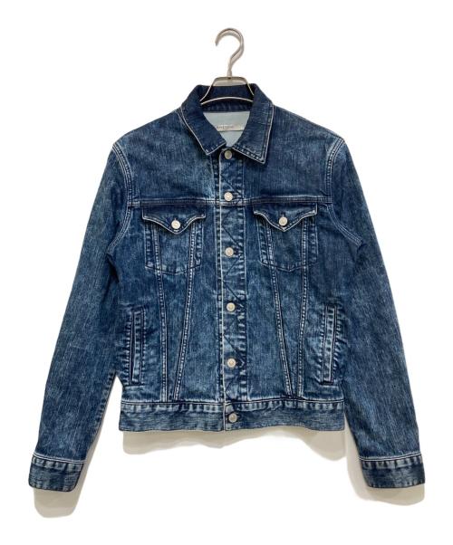 GIVENCHY（ジバンシィ）GIVENCHY (ジバンシィ) Slim Fit Back Logo Denim Jacket インディゴ サイズ:Sの古着・服飾アイテム