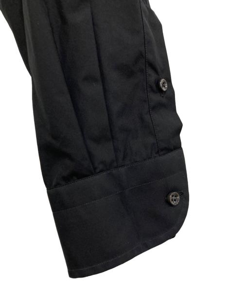 RALPH LAUREN BlackLabel（ラルフローレンブラックレーベル）RALPH LAUREN BlackLabel (ラルフローレンブラックレーベル) TAILORED FIT レギュラーカラーシャツ　0955673SLEU ブラック サイズ:16の古着・服飾アイテム