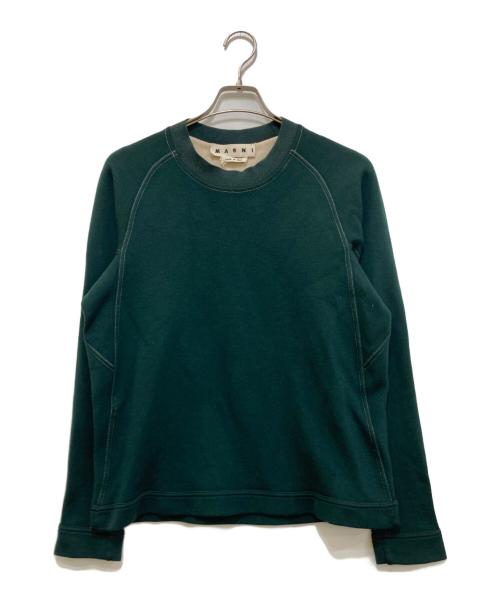 MARNI（マルニ）MARNI (マルニ) ウール混スウェット グリーン サイズ:46の古着・服飾アイテム