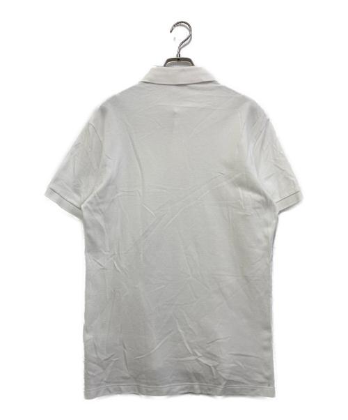 JIL SANDER（ジルサンダー）JIL SANDER (ジルサンダー) 鹿の子ポロシャツ ホワイト サイズ:Mの古着・服飾アイテム