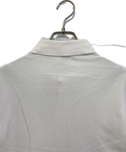 JIL SANDER（ジルサンダー）JIL SANDER (ジルサンダー) 鹿の子ポロシャツ ホワイト サイズ:Mの古着・服飾アイテム