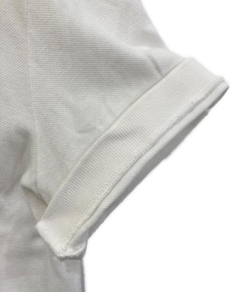 JIL SANDER（ジルサンダー）JIL SANDER (ジルサンダー) 鹿の子ポロシャツ ホワイト サイズ:Mの古着・服飾アイテム