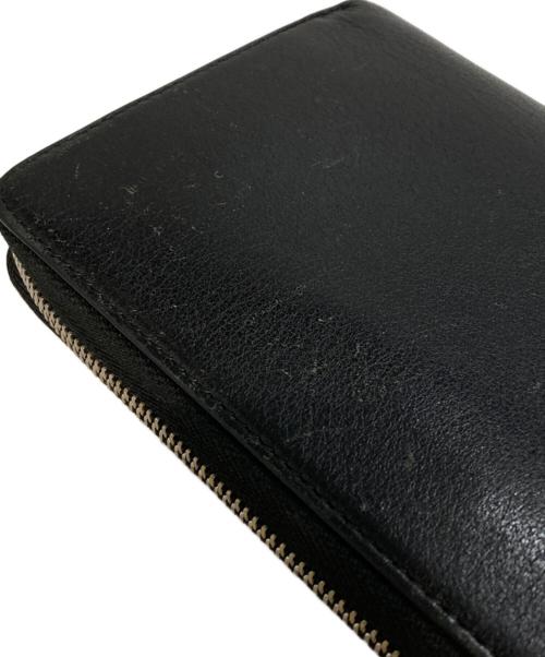 Cartier（カルティエ）Cartier (カルティエ) マスト ドゥ カルティエ ラウンドジップウォレット ブラックの古着・服飾アイテム