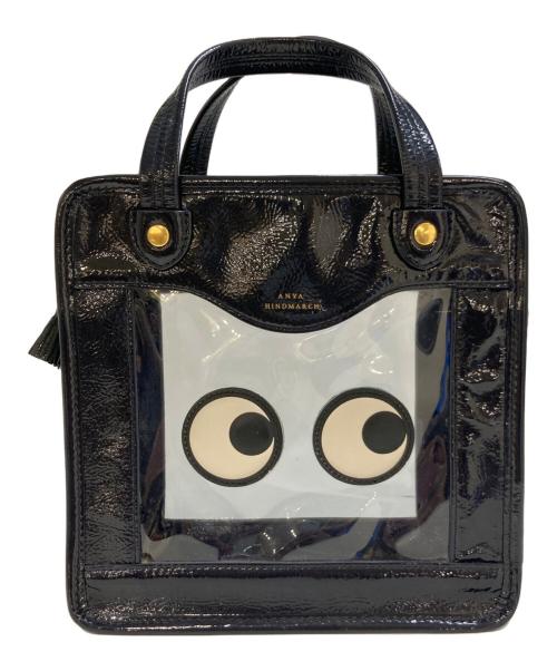 ANYA HINDMARCH（アニヤ・ハインドマーチ）ANYA HINDMARCH (アニヤ・ハインドマーチ) アイズ レインデイ クロスボディ ネイビーの古着・服飾アイテム