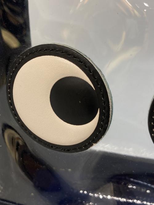 ANYA HINDMARCH（アニヤ・ハインドマーチ）ANYA HINDMARCH (アニヤ・ハインドマーチ) アイズ レインデイ クロスボディ ネイビーの古着・服飾アイテム