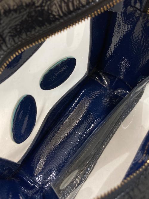 ANYA HINDMARCH（アニヤ・ハインドマーチ）ANYA HINDMARCH (アニヤ・ハインドマーチ) アイズ レインデイ クロスボディ ネイビーの古着・服飾アイテム