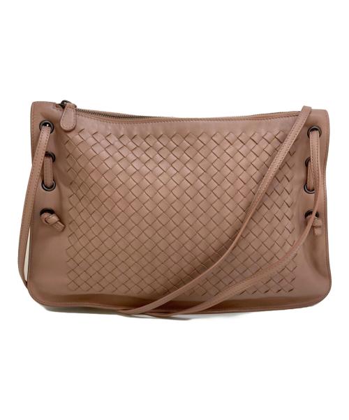BOTTEGA VENETA（ボッテガベネタ）BOTTEGA VENETA (ボッテガベネタ) イントレチャート ショルダーバッグ　623963 パープルの古着・服飾アイテム