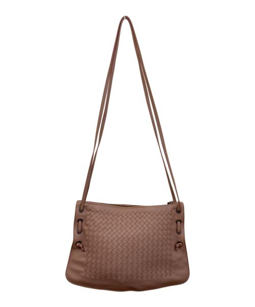 BOTTEGA VENETA（ボッテガベネタ）BOTTEGA VENETA (ボッテガベネタ) イントレチャート ショルダーバッグ　623963 パープルの古着・服飾アイテム