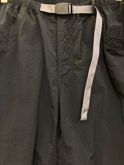 GRAMICCI（グラミチ）GRAMICCI (グラミチ) OSHUMANS (オッシュマンズ) 25ss 別注 ナイロンマウンテンパンツ ブラック サイズ:XLの古着・服飾アイテム