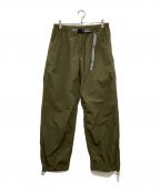 GRAMICCI×OSHUMANSグラミチ×オッシュマンズ）の古着「25ss 別注 ナイロンマウンテンパンツ」｜オリーブ