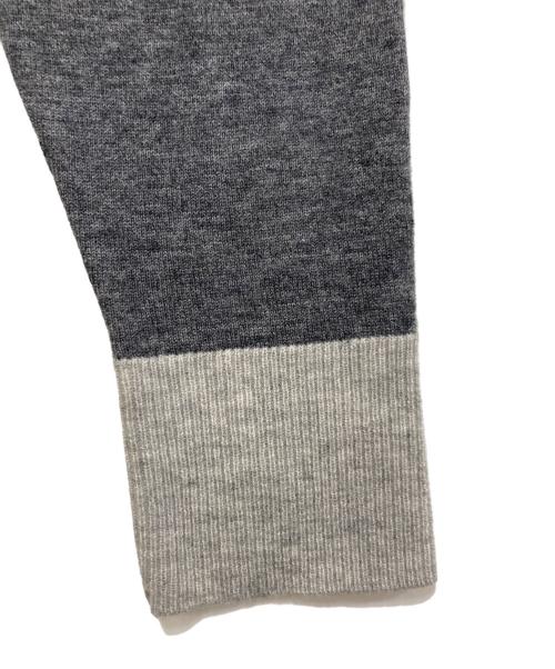 1piu1uguale3（ウノピュウノウグァーレトレ）1piu1uguale3 (ウノピュウノウグァーレトレ) クレイジーニットニットカーディガン ブラック サイズ:3の古着・服飾アイテム