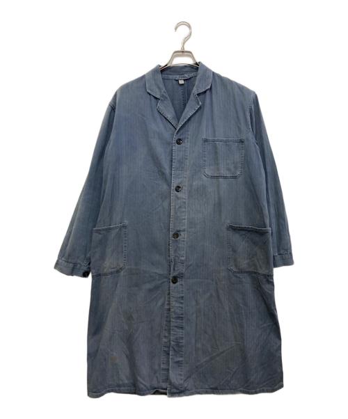古着（フルギ）古着 (フルギ) アトリエコート ブルー サイズ:不明(実寸をご参照下さい)の古着・服飾アイテム