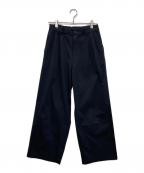 NEW BALANCEニューバランス）の古着「MET24 Super Wide Chino Pants　AMP45004」｜ネイビー