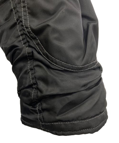 MM6 Maison Margiela（エムエムシックスメゾンマルジェラ）MM6 Maison Margiela (エムエムシックスメゾンマルジェラ) NYLON BOMBER JACKET　S62AN0077 ブラック サイズ:36の古着・服飾アイテム